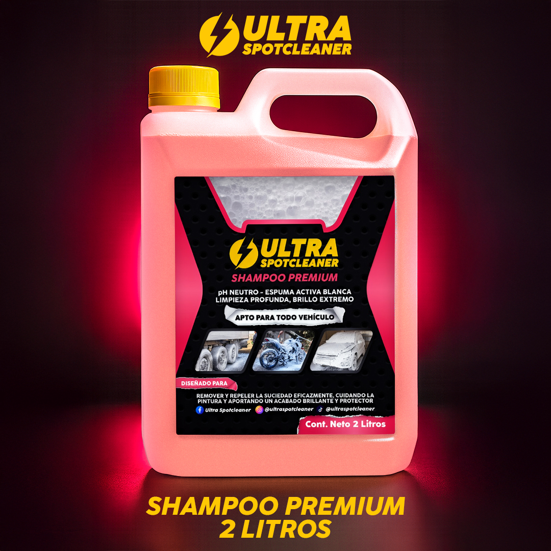 SHAMPOO PREMIUM - TAMAÑO: 2 LITROS
